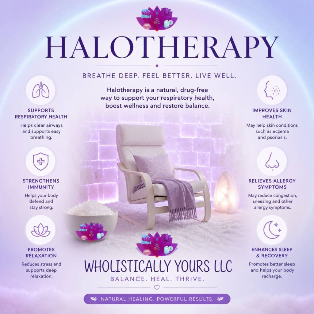 Key advantages of our Halotherapy